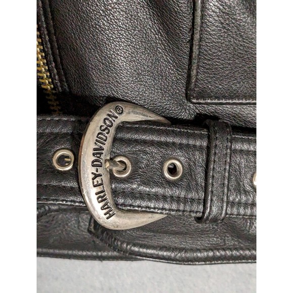 VTG Custom Authentic Harley Davidson Leather Jacket Screaming Eagle - Picture 8 of 16